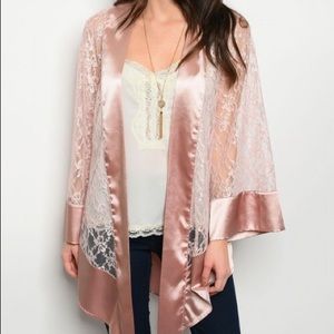 Blush Kimono